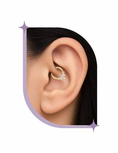 Daith-septum piercing