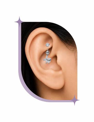 horseshoe piercing