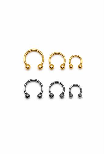 horseshoe piercing