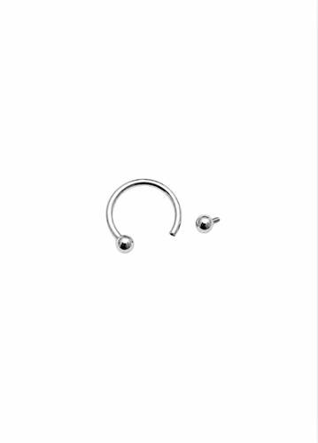 horseshoe piercing