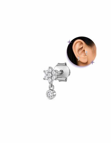 sterling silver piercing