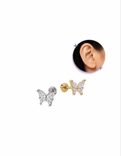 Flutter piercing Thin Bar (20G)
