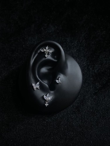 Flutter piercing Thin Bar (20G)