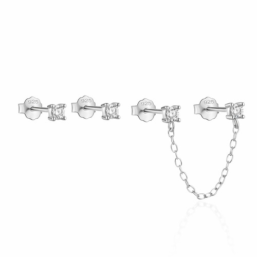 Sterling silver earring set