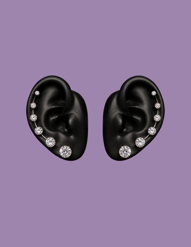 ear piercing-Thin Bar (20G)