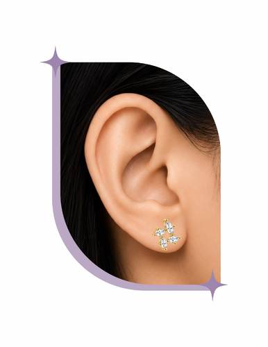 Quadra piercing Thin Bar (20G)