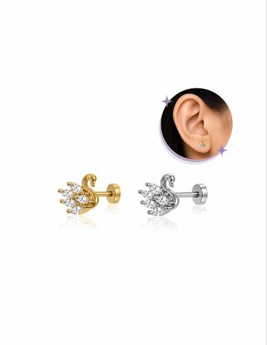 Goose piercing Thin Bar (20G)