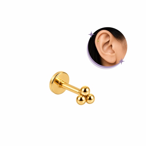 ear piercing Thick Bar (16G)