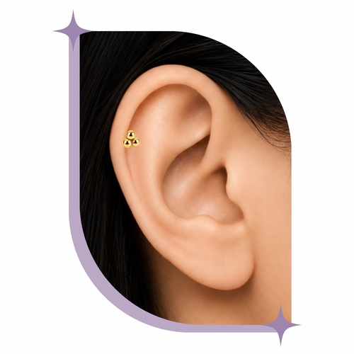 ear piercing Thick Bar (16G)