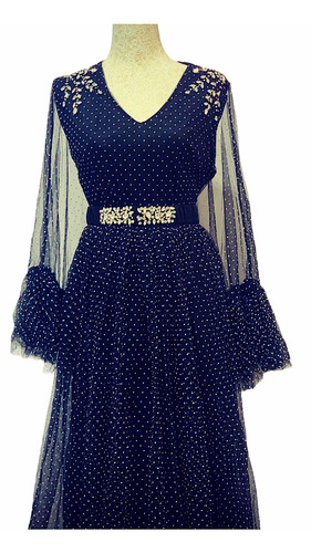 Bella Boutique 2000 - Dots black dress