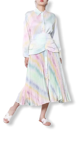 Bella Boutique 2000 - Rainbow Maxi dress - Medium size