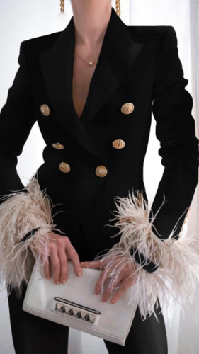 Feather blazer - Medium size