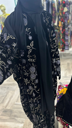 Black Abaya - Free size