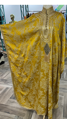 Yellow caftan - Free size