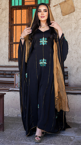 Bella Boutique 2000 - Omani balck caftan - Free size