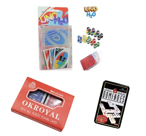 Dewaniya Games - UNO H2O Dominos Cards