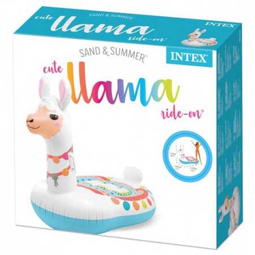 Toy Factory - Intex Children’S Llama Lilo - Show off this cute and colorful llama while floating in the pool.