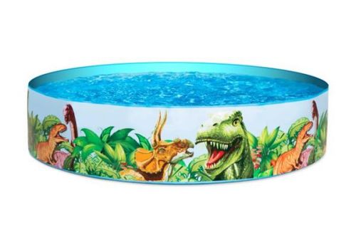 Bestway Dinosaur Fill N Fun Pool - 1.83mx0.38m