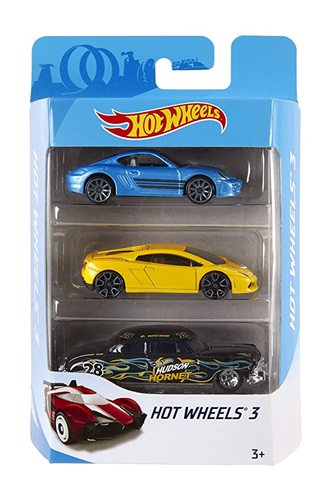 Hot Wheels Mattel (3 Pack) Design May Vary