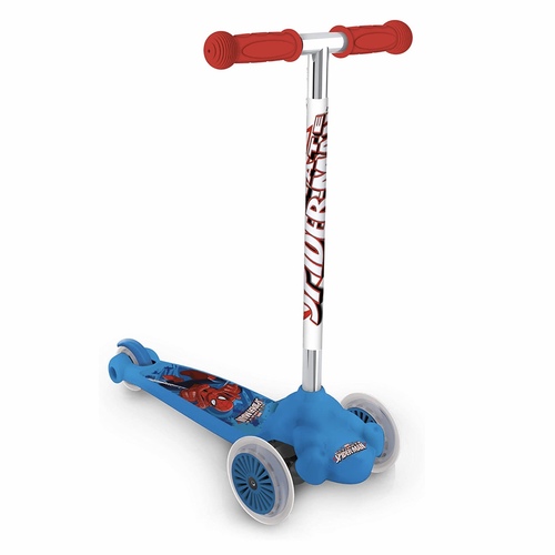 Mondo Twist N Roll Spiderman Scooter - Resilient and solid plastic Non-slip surface Foldable scooter Innovative designProduct Dimensions: 68 x 23 x 57 cm 5 years and above