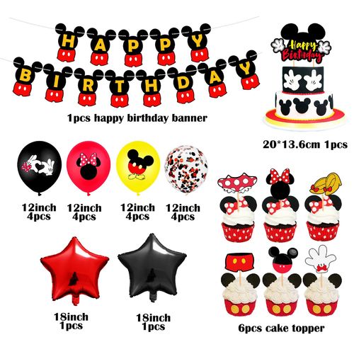 Mickey mouse birthday theme