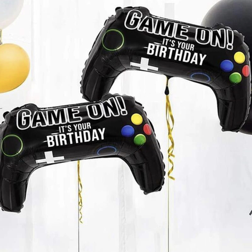 Gaming Controller Balloon - Inflated with helium