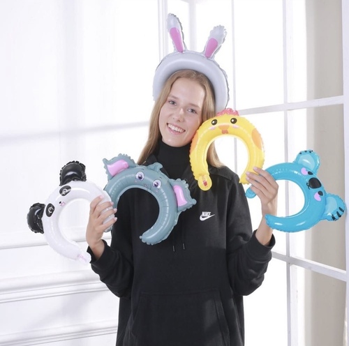 Toy Factory - Inflatable Headbands Animal Shape