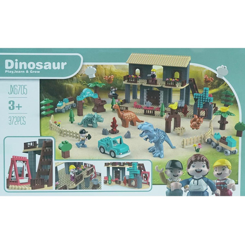 Dinosaur Bricks 372 pcs - 372 pieces  over 3 years