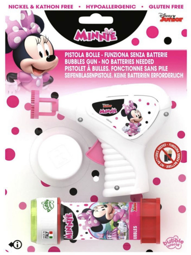 Bubble Gun Blister with bubbles Bottle