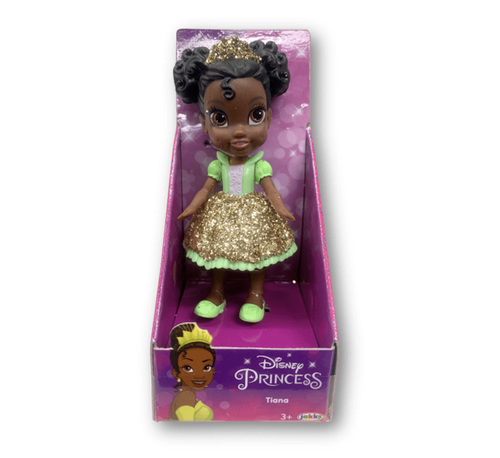 Disney princesses Tiana - Disney Princess Cute Mini Poseable Miniature Doll Toddler 3.5