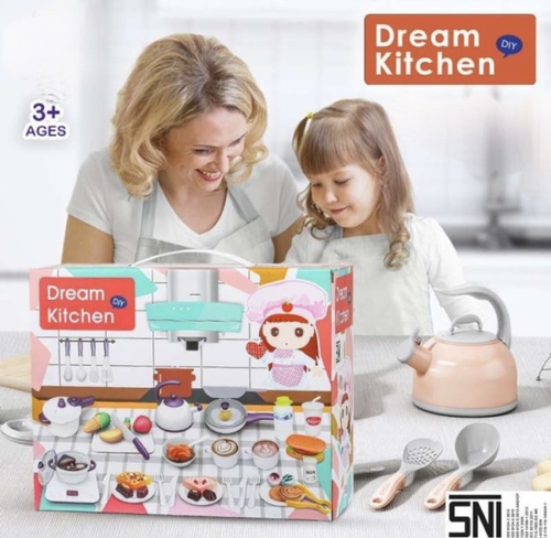 Dream Kitchen Diy - Easy to use It provides endless hours of fun and entertainment It is good to improve imagination and creativity Perfect for developing kid's imagination and manual dexterity