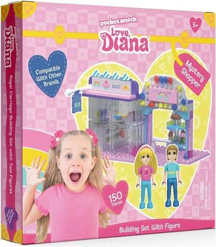 Toy Factory - Love Diana Construction Advanced Set - 140 -150 pcs construction sets each set include 2 love diana figure Let playtime reign with Love, Diana the princess of play! This product is available in various design , you will receive only 1 item . ( Random selection in the warehouse ) pre selection is not possible.