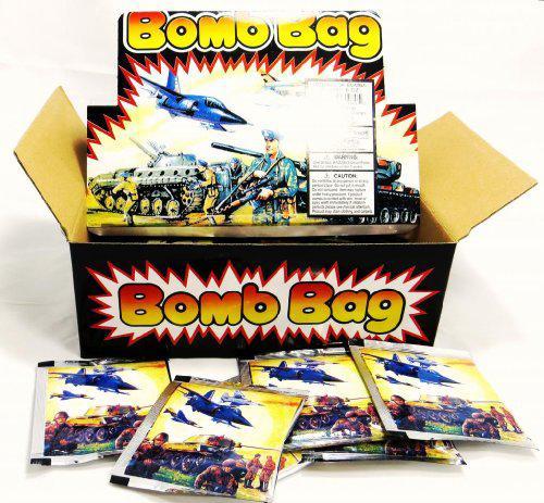 Bomb Bag Fireworks 15 pcs - 15 Bomb Bag Firework is fun for all ages. Crush the capsule inside, then the bag will expand...