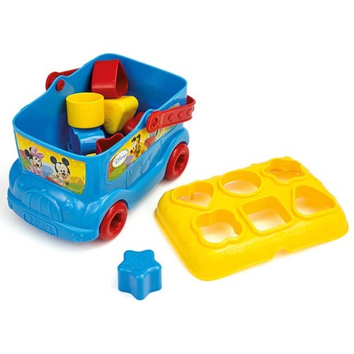 Baby Disney Mickey Mouse Bus blocks - Age +10