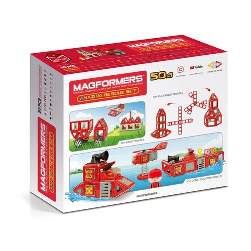 Magic Magnetic Amazing Rescue Set – 50pcs