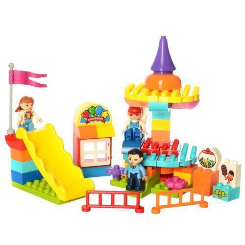 My town- Building blocks playground- 68 pcs