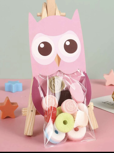 Animal pattern candy bags - 5 pcs