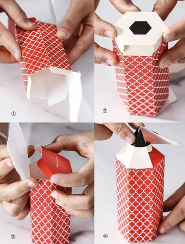 Pencil Shaped Candy Box - 12 pcs