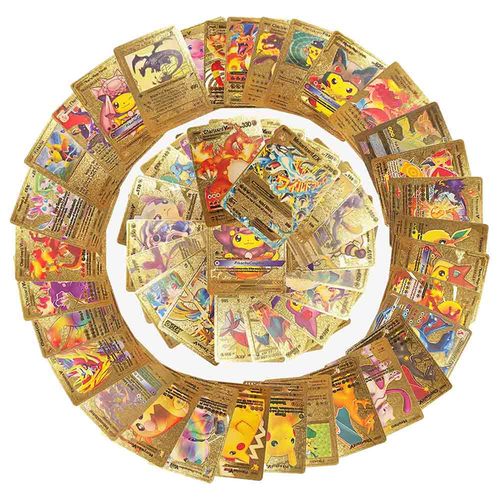 Pokemon - Golden Trading Cards Gold Foil Set