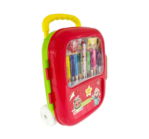 Cocomelon Color & Roll Stationary Set