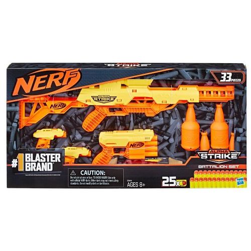 NERF Alpha Strike Battalion Set - 33 pcs