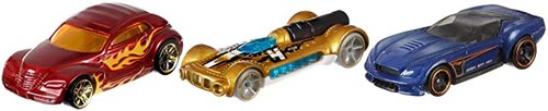 Hot Wheels Mattel (3 Pack) Design May Vary