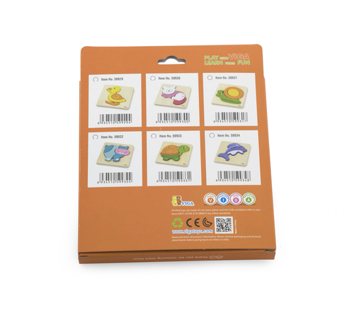 Viga - Shape Block Puzzle - Cat