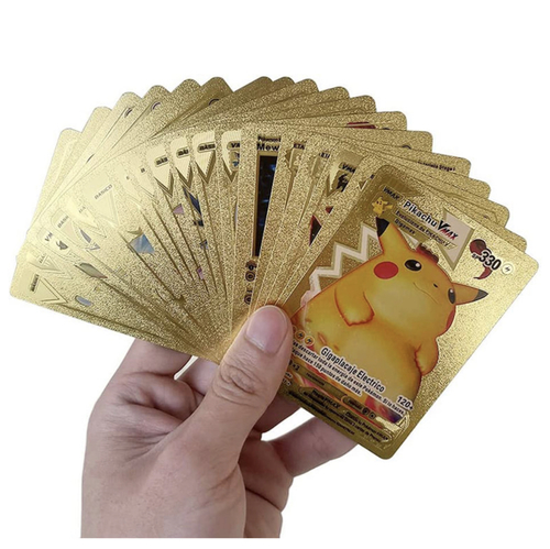 Pokemon - Golden Trading Cards Gold Foil Set