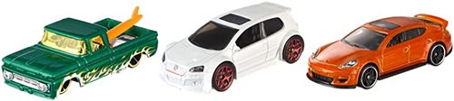 Hot Wheels Mattel (3 Pack) Design May Vary