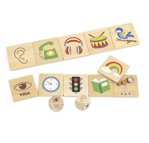 LEARNING SENSES PUZZLE SET By VIGA