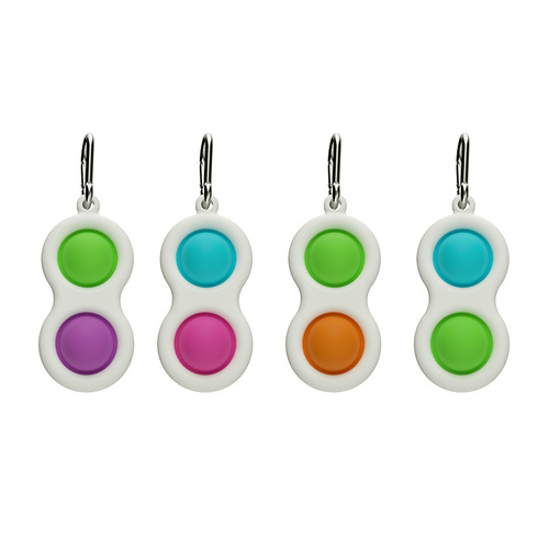 Dimple keychain