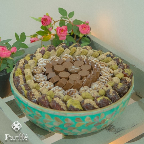 Parffe Chocolate - صينيه العيد الصدف