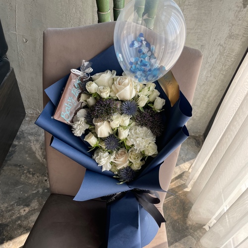 Baby Boy bouquet