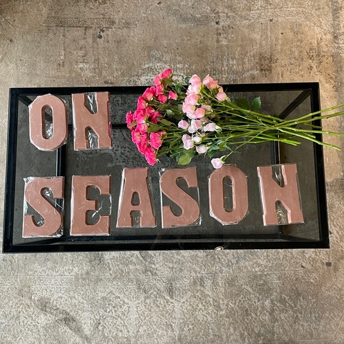 On Season - Letters chocolate - One letter